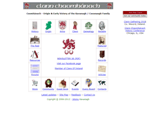 Tablet Screenshot of kavanaghfamily.com